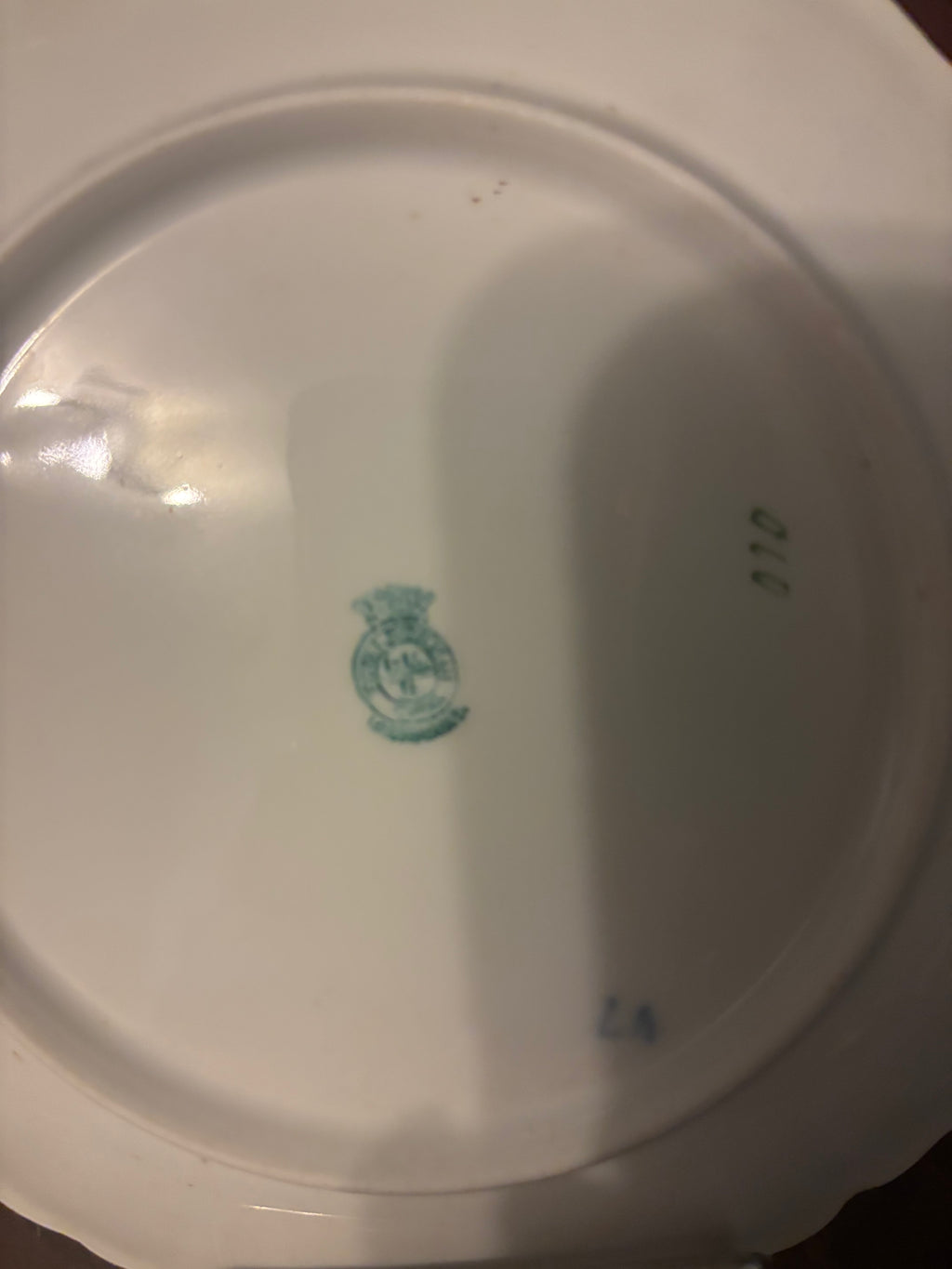 Antique P.M.B Royal Bavarian China Germany Decorative Plate